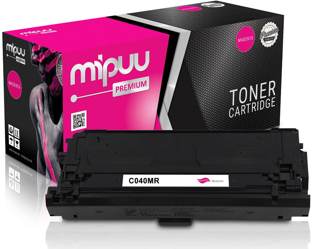 Mipuu Toner kompatibel zu Canon 040 0456C001 Magenta für i-SENSYS LBP-710cx LBP-712cdn LBP-712cx LBP