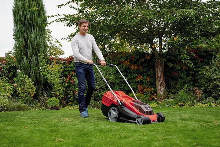 Einhell Akku-Rasenmäher GE-CM 36/43 Li M-Solo Power X-Change (36 V, 43 cm Schnittbreite, bis 600 m²,