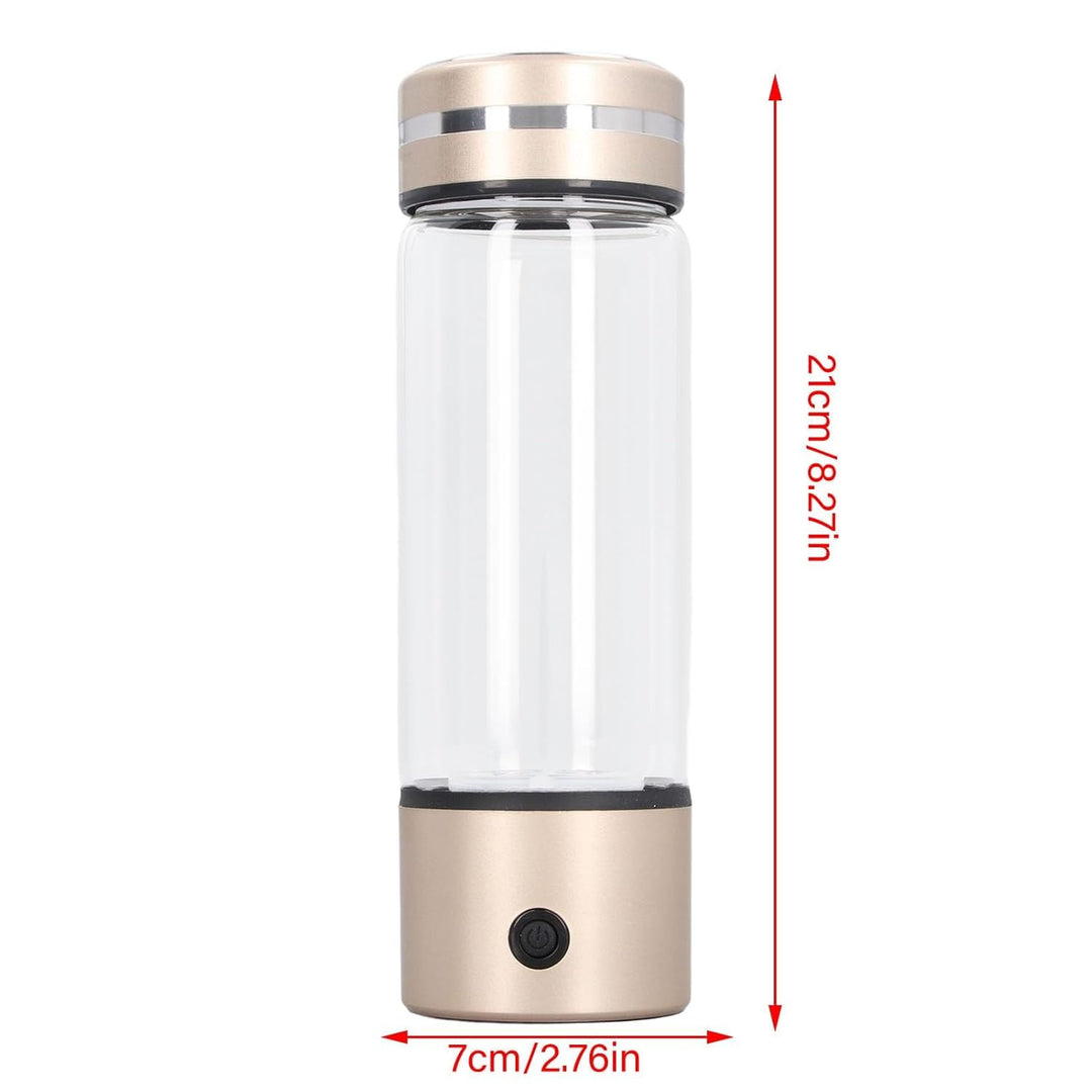 Wasserstoff Wasser Generator Flasche 300ml bis 1400 PPB Ionisator für Trinkwasser