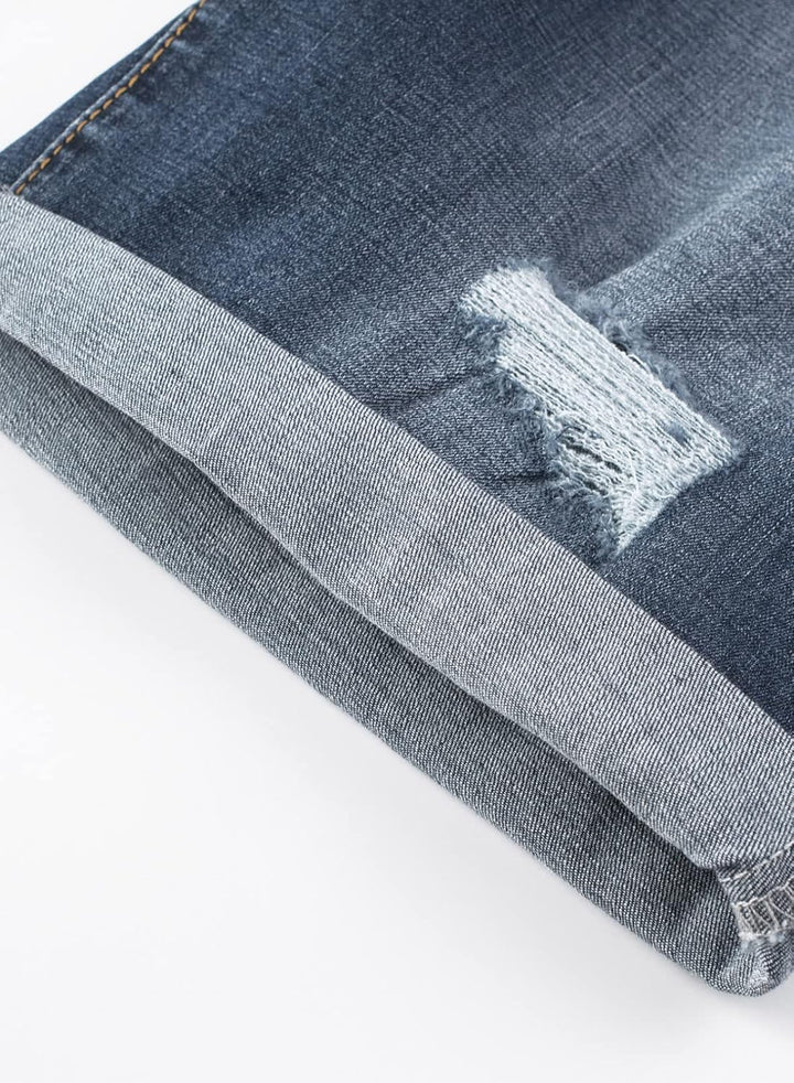 Meilicloth Jeans Shorts Kurze Herren Shorts Sommer Denim Western Casual C Blau XXS, C Blau XXS