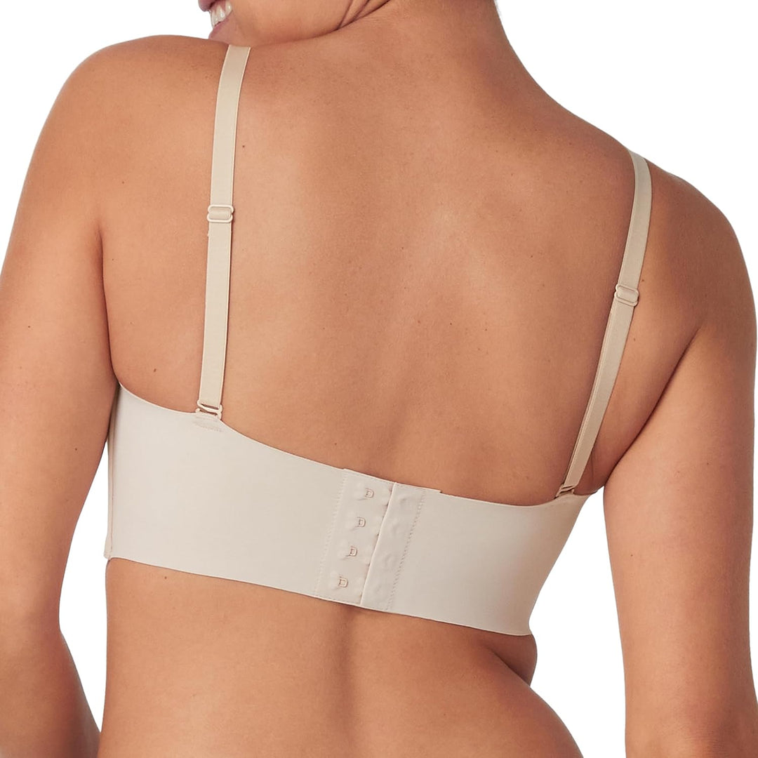 Maidenform Damen Taillierter Trägerloser Bügelloser BH S Almond, S Almond