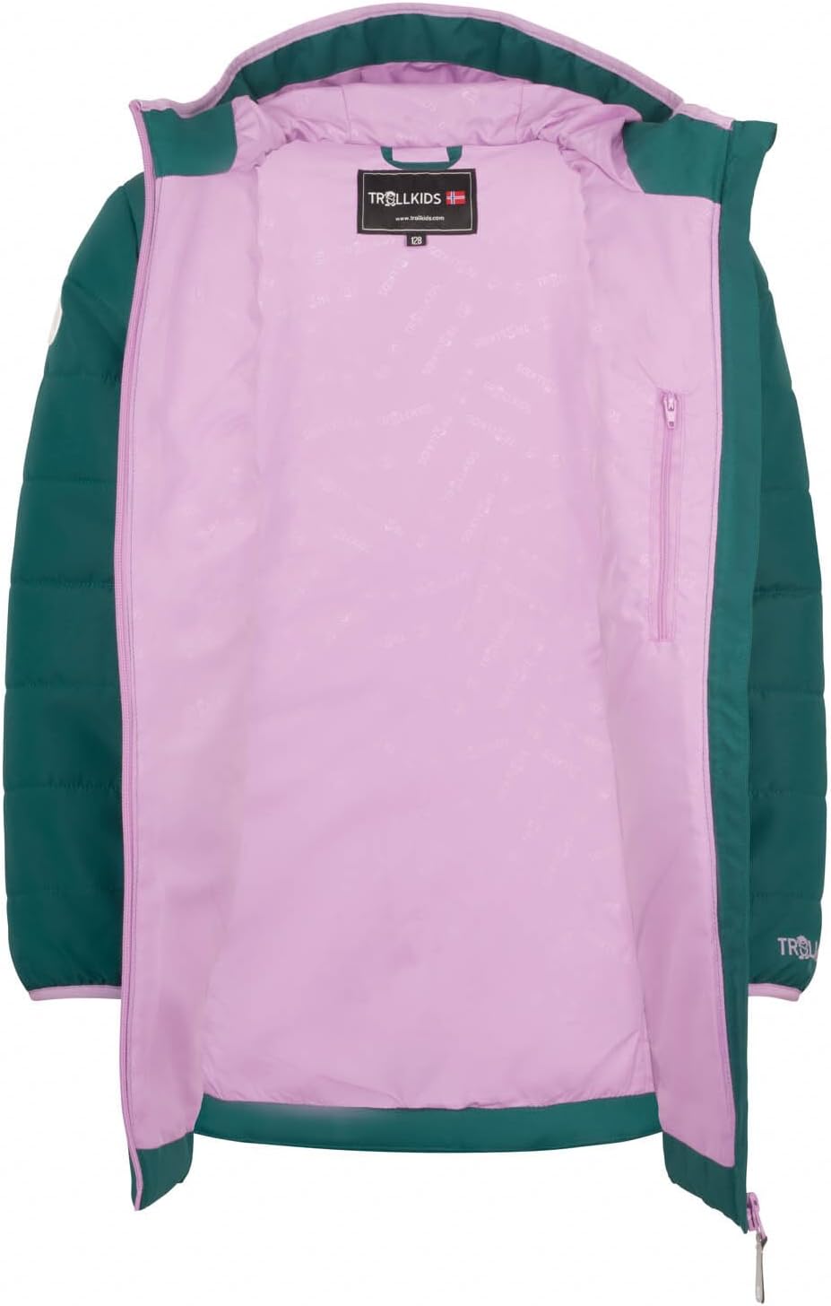 Trollkids Girls Stavanger Coat Midnight Petrol 92, Midnight Petrol 92
