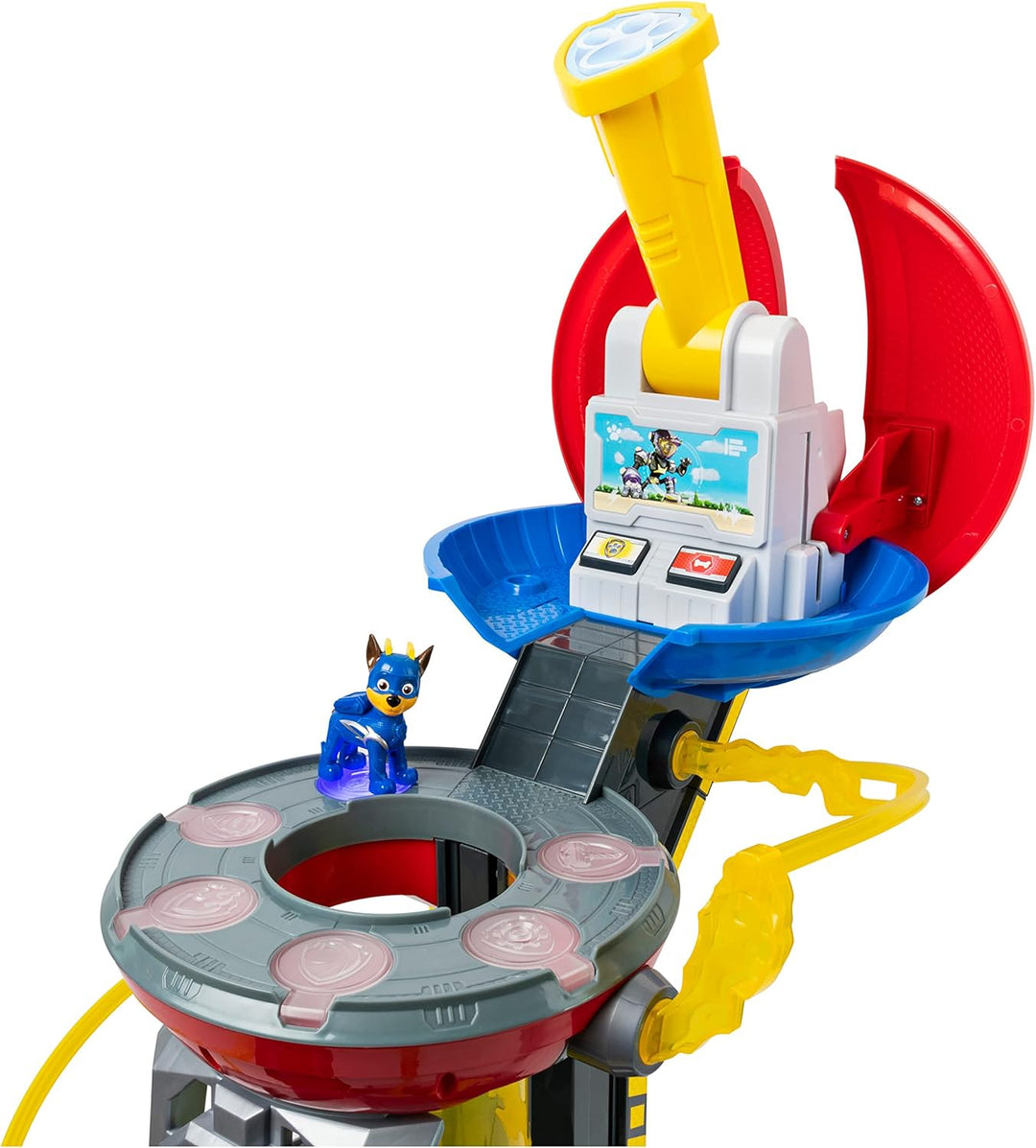 PAW PATROL Mighty Pups Lifesize Lookout Tower Zentrale - 70 cm gross Lookout Tower Spielset, Lookout