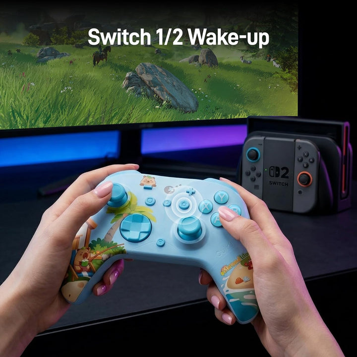 GuliKit ES PRO Wireless PC Gaming Controller für Switch 1/2, Windows/Android/Mac/Steam Deck mit 3,25