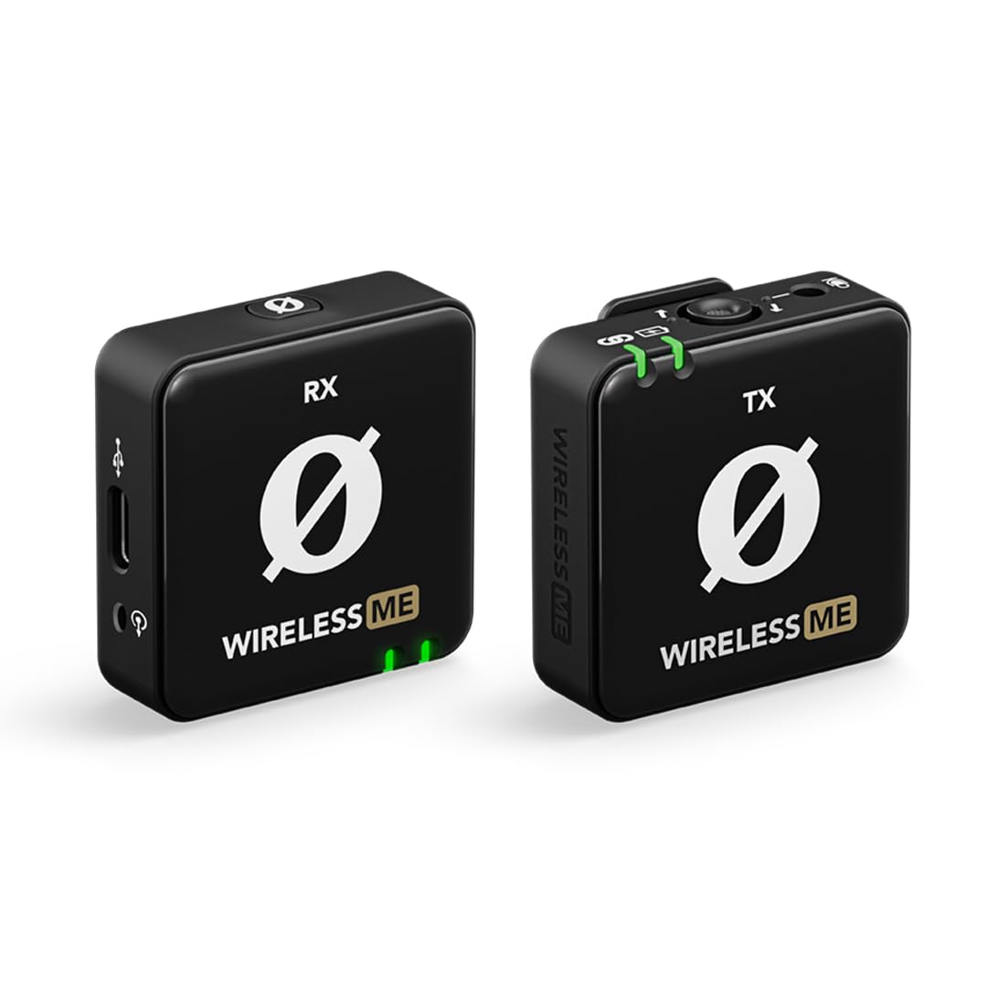 RØDE Wireless ME TX Ultra-kompakter Drahtlos-Mikrofonsystem, GainAssist-Technologie und 100 m Reichw