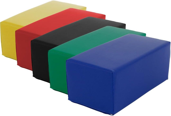 Stufen-Lagerungskissen 50 x 25 x 20cm aus qualitativem Ether-Schaum mit Kunstlederbezug, verstecktem