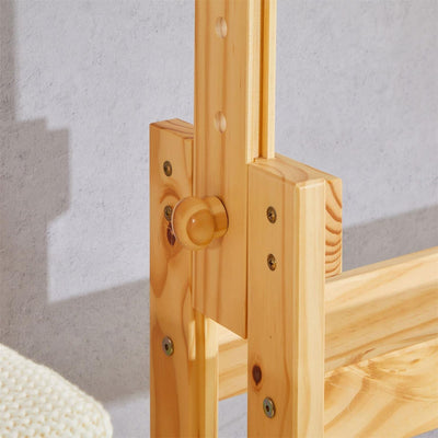 IDIMEX Kinderschreibtisch Flexi mit Kippfunktion und Höhenverstellung, praktischer Schreibtisch aus