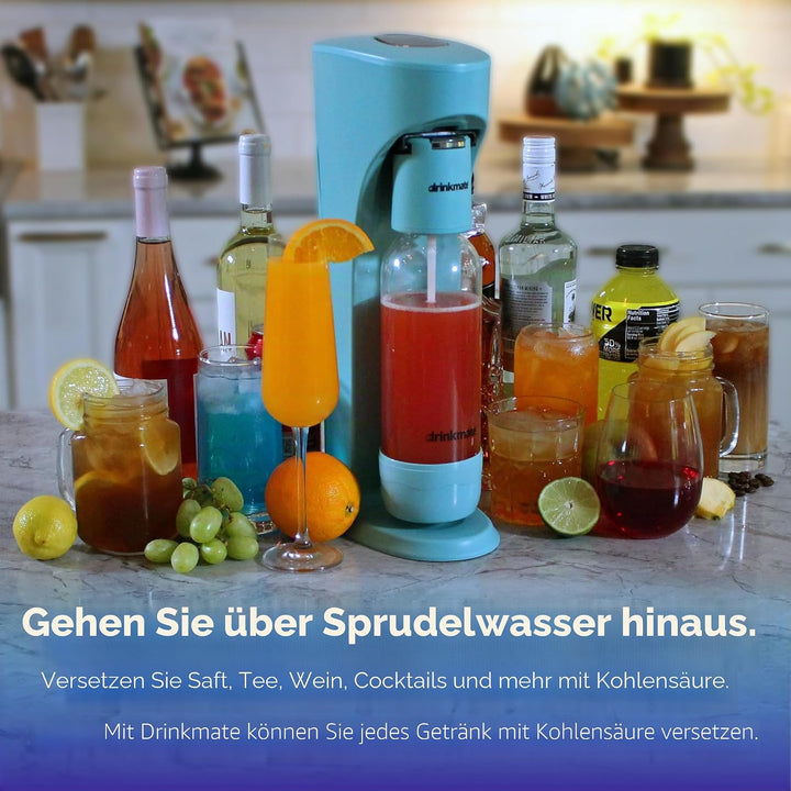 DrinkMate Sparkling Water and Soda Make 2.6 matte black 410-02-00, 410-02-00