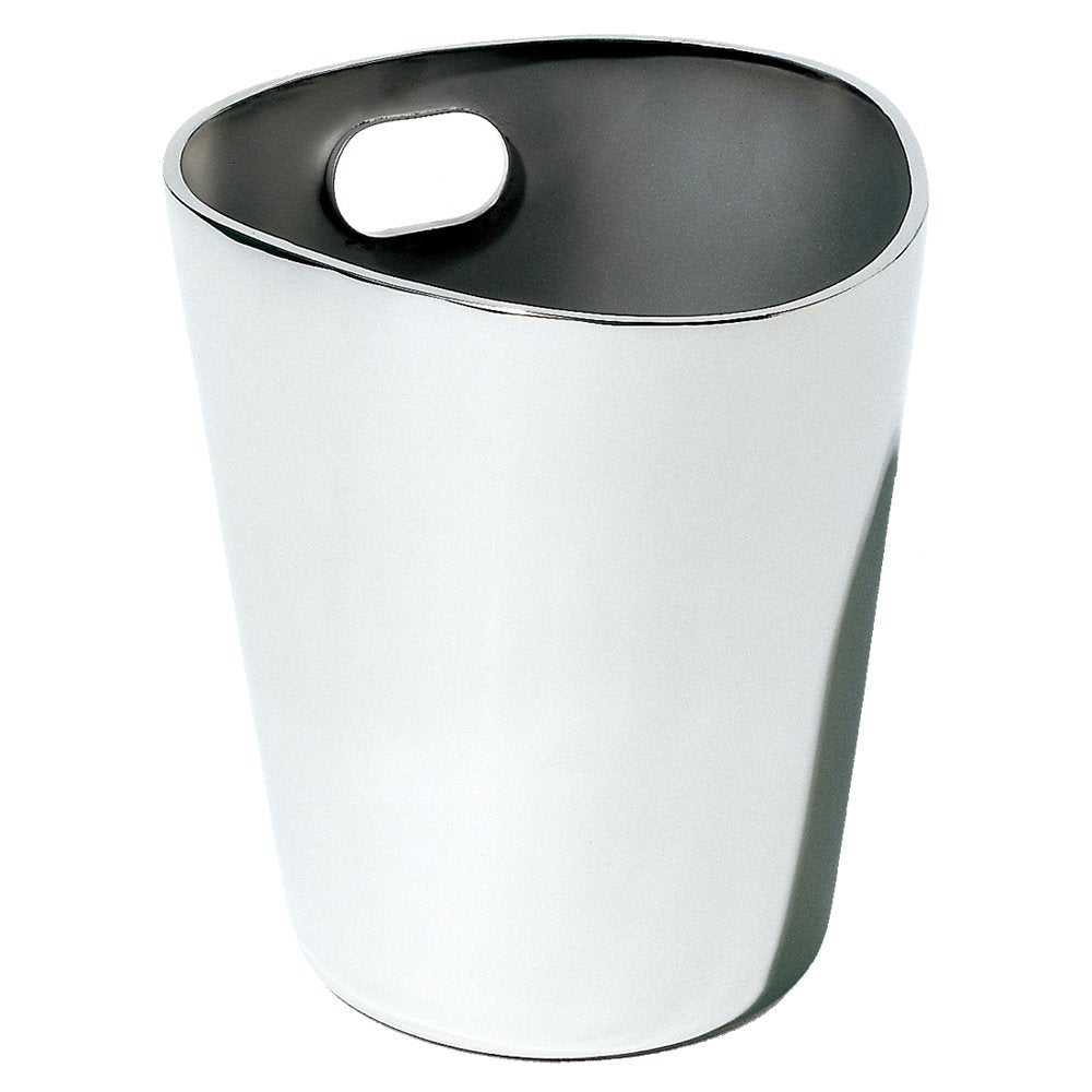 Alessi Bolly JM21 - Design Flaschenkühler aus Edelstahl, Glänzendpoliert, Edelstahl