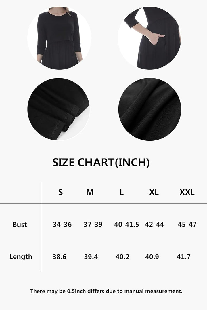 Smallshow Damen Schwangerschaftskleid Umstandsmode Kleide Umstandskleide Stillkleide Blaugrün S, Bla