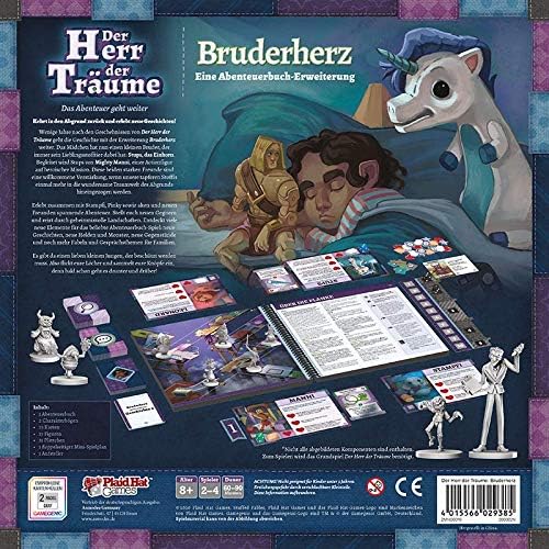 ZMan, Der Herr der Träume – Bruderherz, Erweiterung, Familienspiel, Brettspiel, 2-4 Spieler, Ab 8+ J