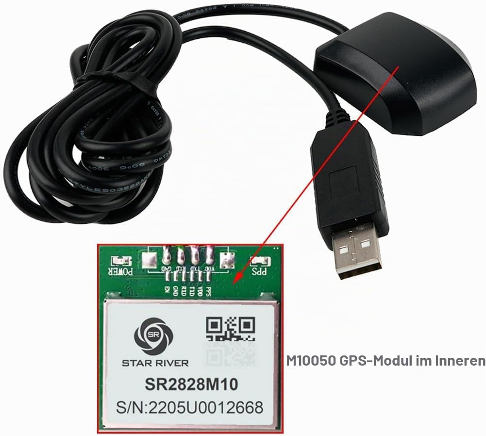 GM10 G-Mouse USB GPS Dongle M10 Chip GPS USB GPS-Empfänger Antenne 38400bps für Google Earth Fenster