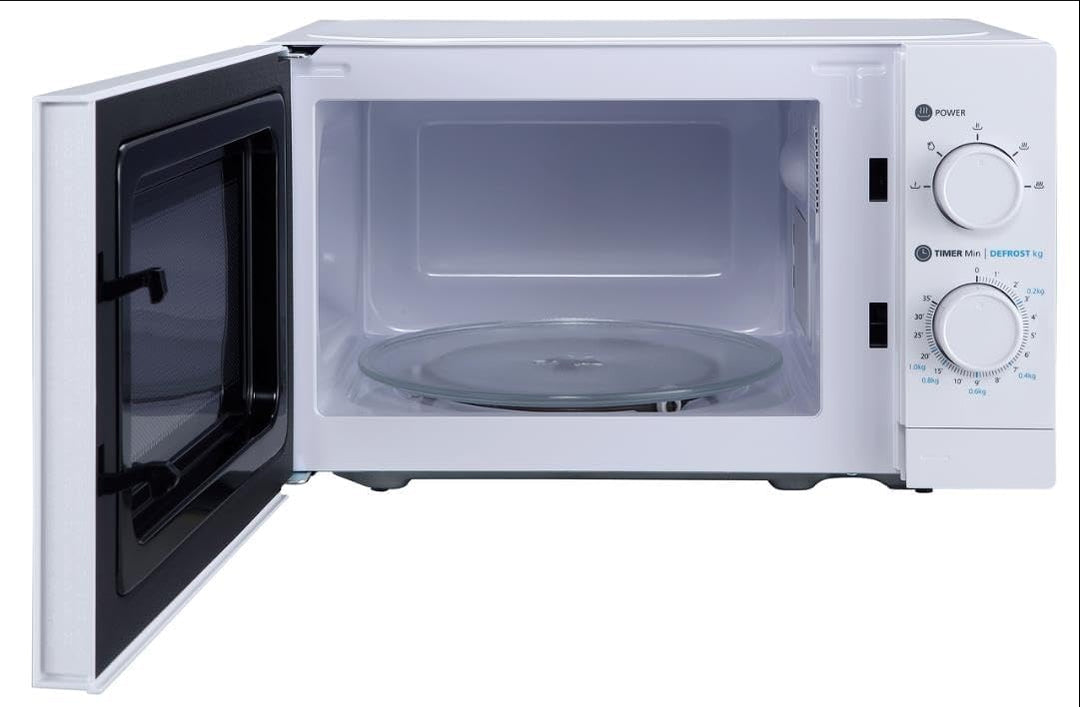 aro Mikrowelle MW10720, Stahl-SPCC, 43.9 x 33.4 x 25.8 cm, 20 L, 700 W, 5 Programme, Timerfunktion,