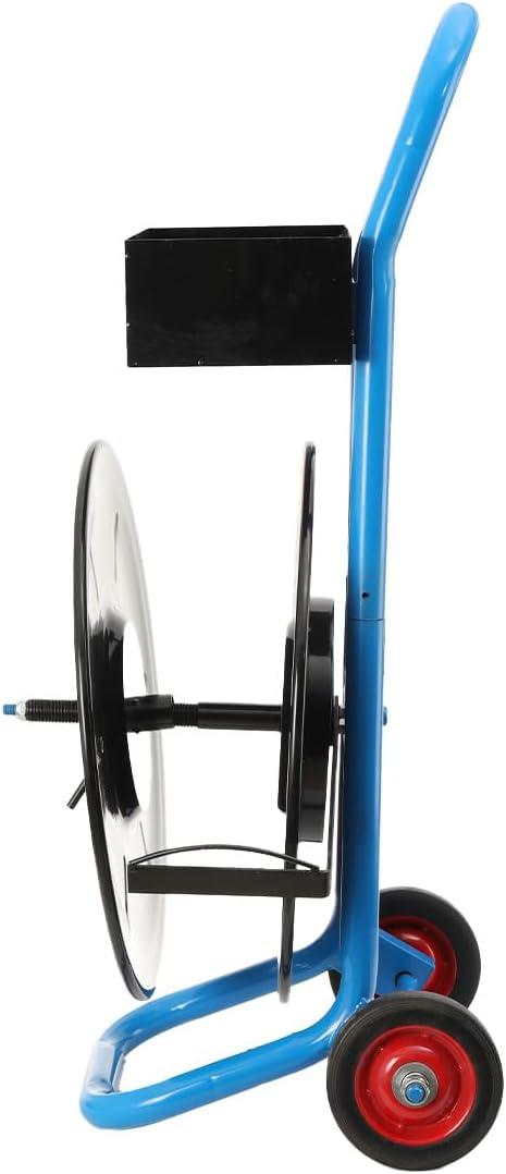 Abrollwagen Umreifungswagen fahrbar Abroller für PET-/PP-Stahlband 203mm Kerndurchmesser, Umreifungs