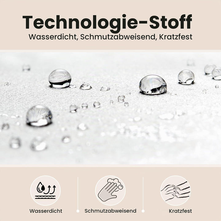 IWMH Bürostuhl ohne Armlehne, schneidersitz Stuhl mit Rollen, Höhenverstellbar Breiter Schreibtischs