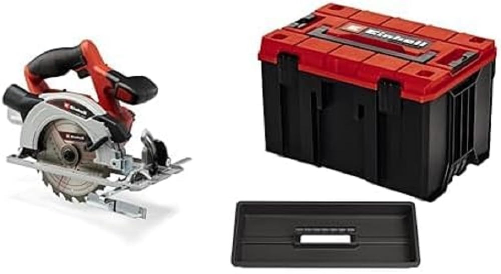 Einhell Akku-Handkreissäge TE-CS 18/165-1 Power X-Change (18 V, Li-Ion, Ø165 x Ø20 mm Sägeblatt, wer