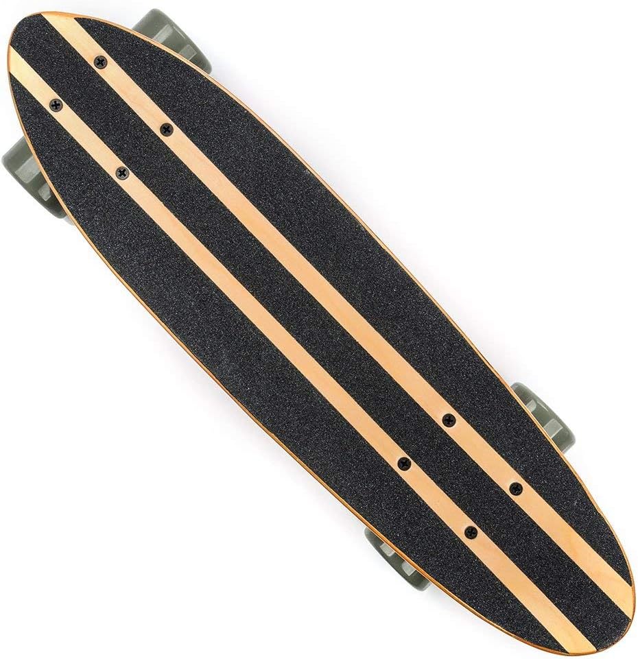 meteor Holz Skateboard Kinder - Mini Cruiser Kickboard - Skateboard mädchen Rollen Board - hohe Qual