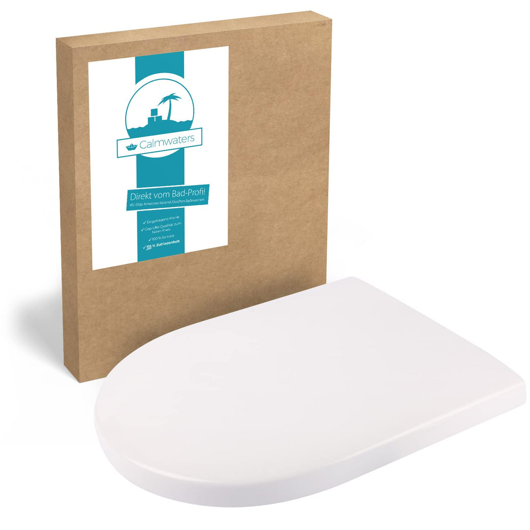 Calmwaters® Antibakterieller WC Sitz mit Absenkautomatik für Villeroy &amp; Boch Subway | Artic | Archit