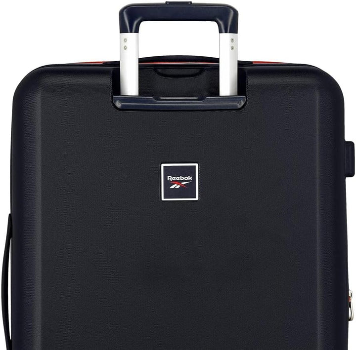 Reebok Roxbury Kofferset Blau 55/70 cm Starres ABS Integrierter TSA-Verschluss 119,4 L 6 kg 4 Doppel
