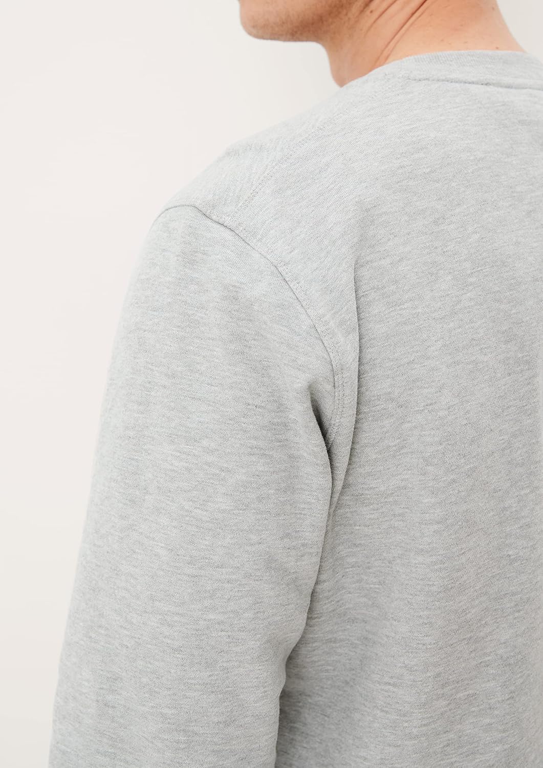 s.Oliver Herren Sweatshirt XXL Light Melange, XXL Light Melange