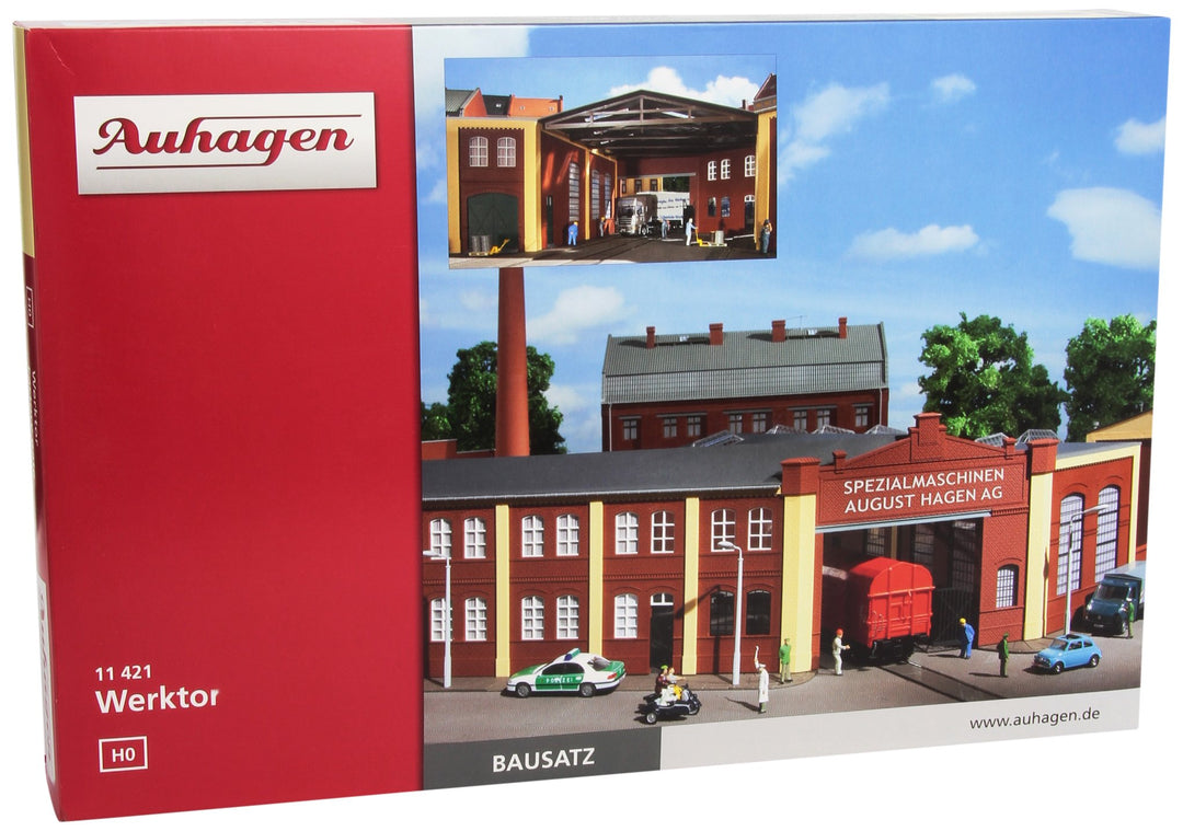 Auhagen 11421 11421-Werktor, bunt