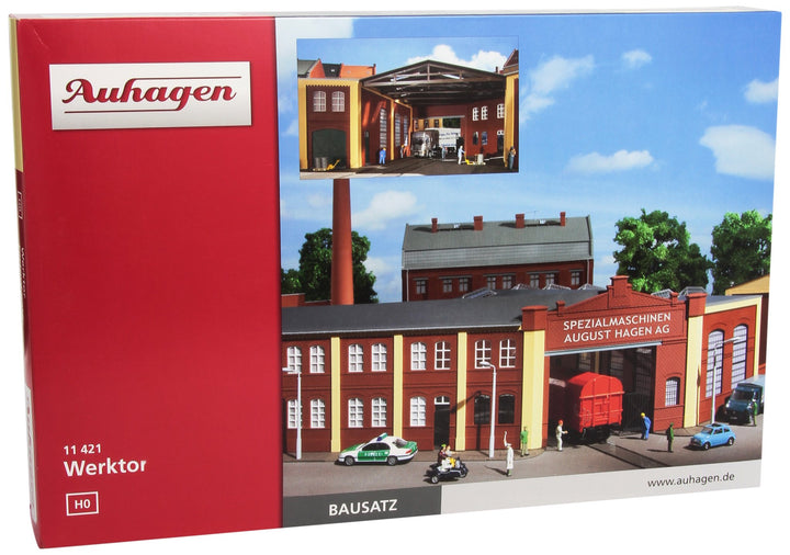 Auhagen 11421 11421-Werktor, bunt