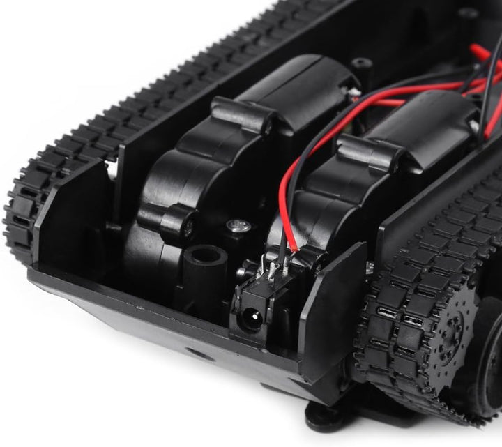 Walfront Leichte Stoss absorbiert Kunststoff Roboter Tank Chassis Smart Auto Plattform DIY Kit mit 1