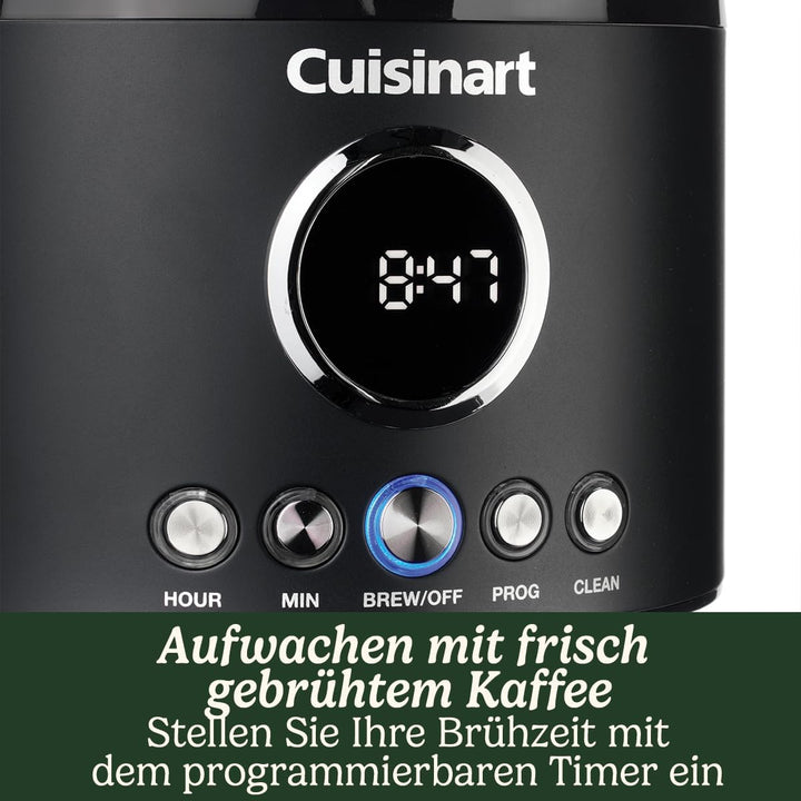 Cuisinart Filterkaffemaschine, Neutrals Collection, matt-schiefergrauer Finish, mit trendigen Chrom-