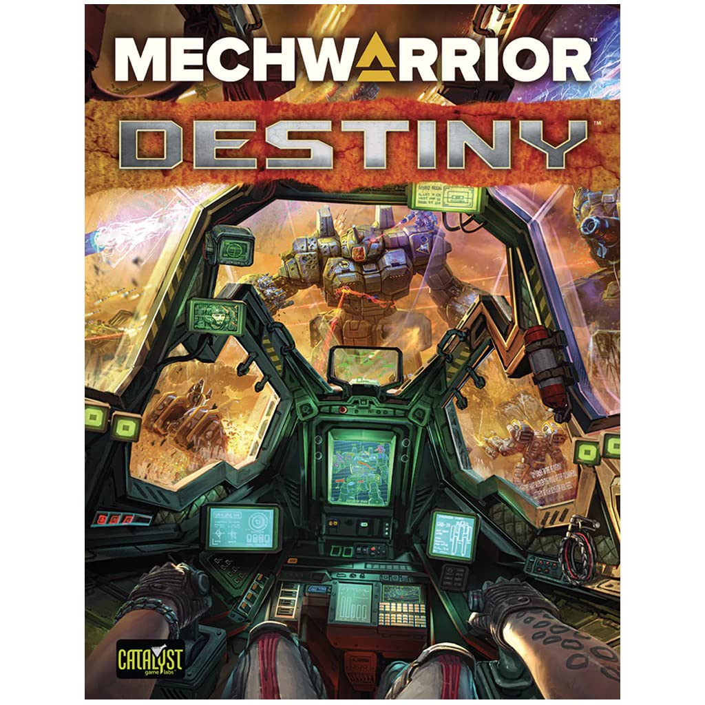 Catalyst Game Labs - Battletech MechWarrior Destiny - Role Playing Game -English Version
