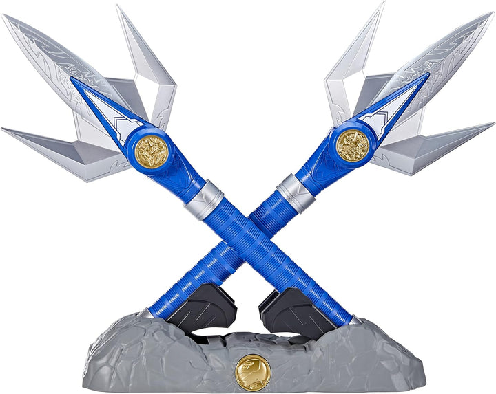 Power Rangers Lightning Collection Mighty Morphin Blauer Ranger Power-Lanze Rollenspiel MMPR Cosplay