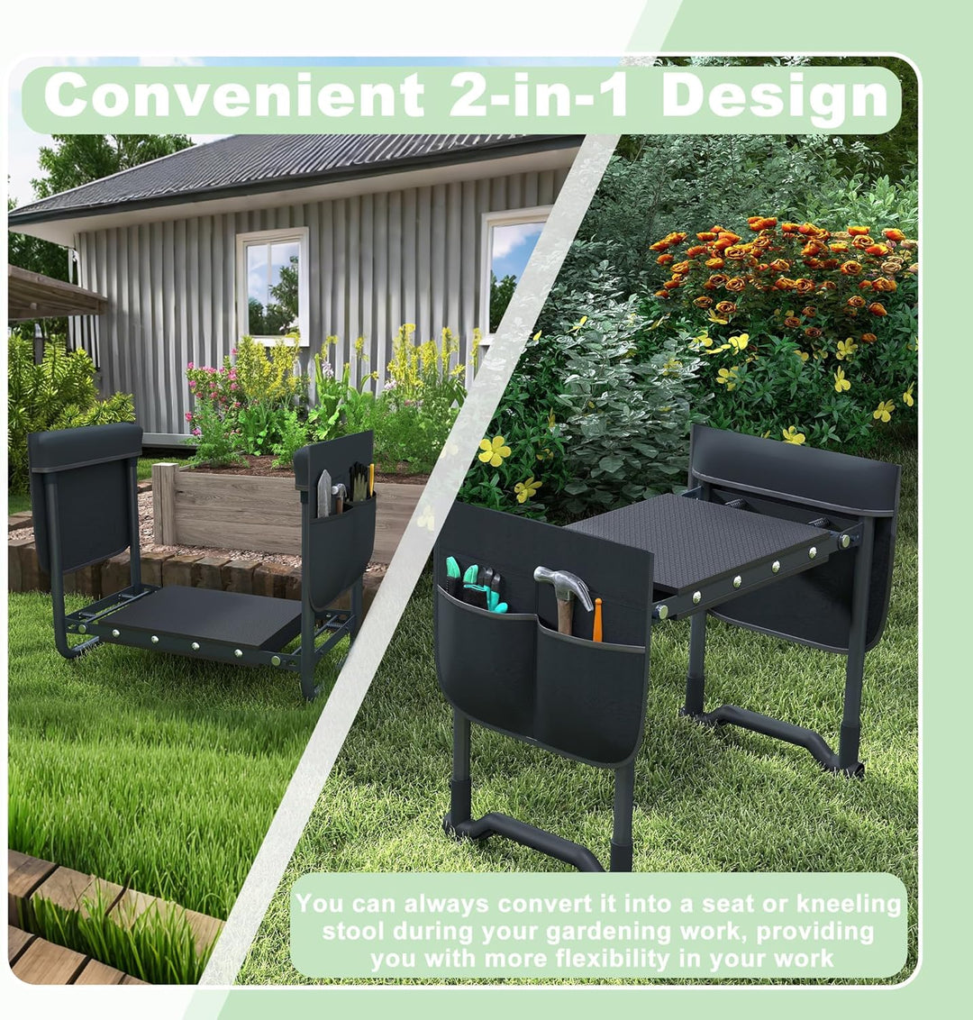 Garten Kniebank Gartenhocker für Arbeiten Gartenarbeit klappbar Arbeitshocker Sitzbank Gartenarbeit