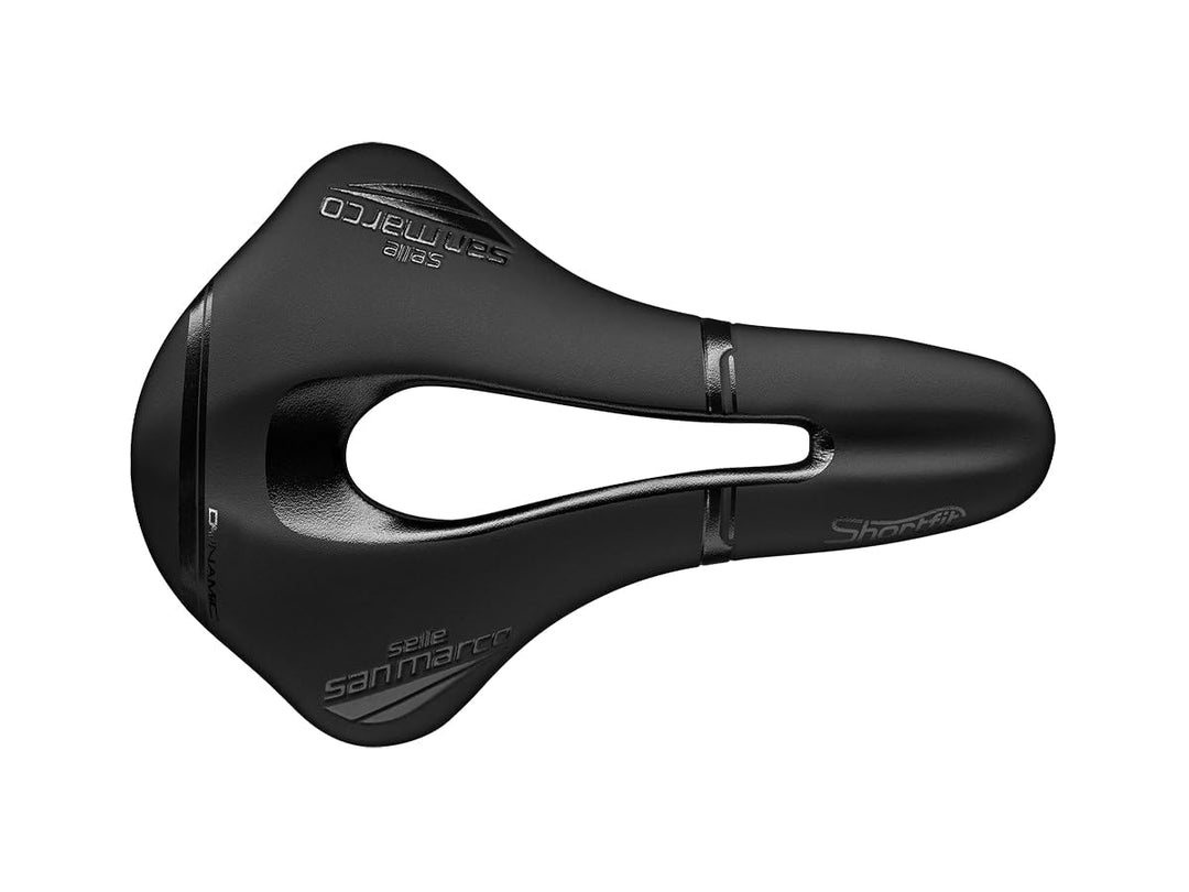 SSM Sattel Shortfit Racing offen black/black Dynamisch, black/black Dynamisch
