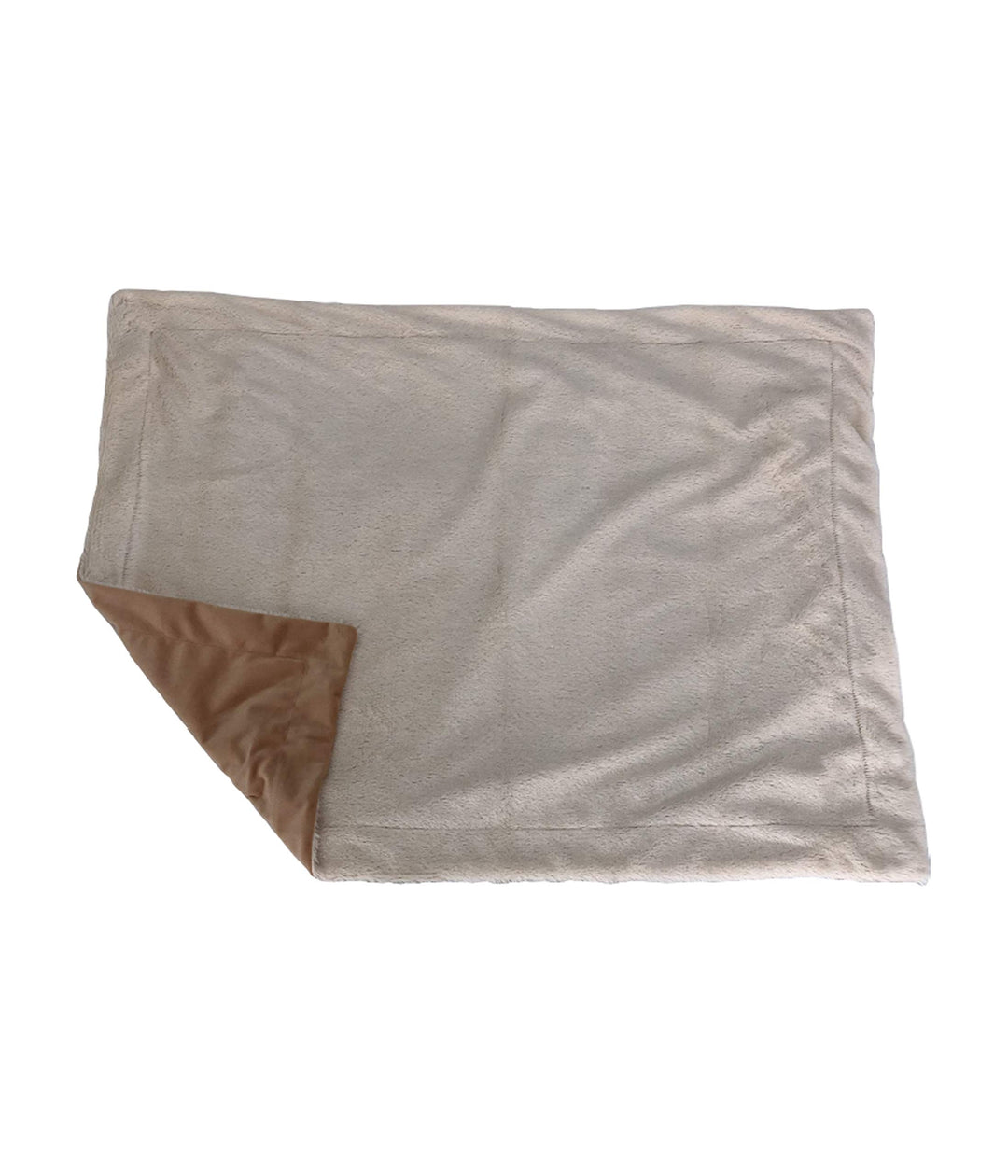 Dehner Hunde- und Katzendecke Sleepy, ca. 100 x 75 cm, Polyester/Plüsch, beige Beige Medium, Beige M