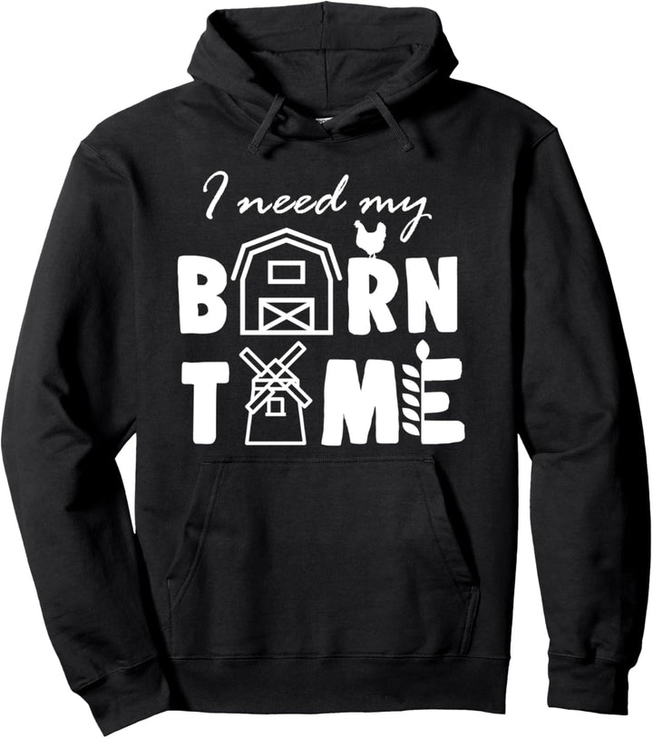 Scheune Bauernhof Bauer Landwirt Landwirtschaft Geschenk Pullover Hoodie