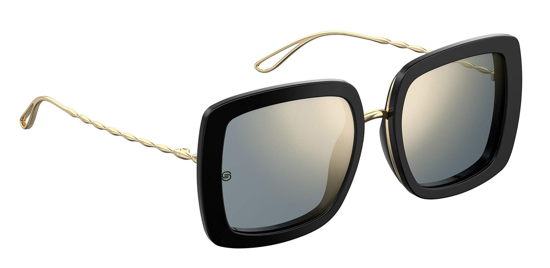 Elie Saab Sonnenbrillen 009/S Black Gold/Grey 53/19/140 Damen