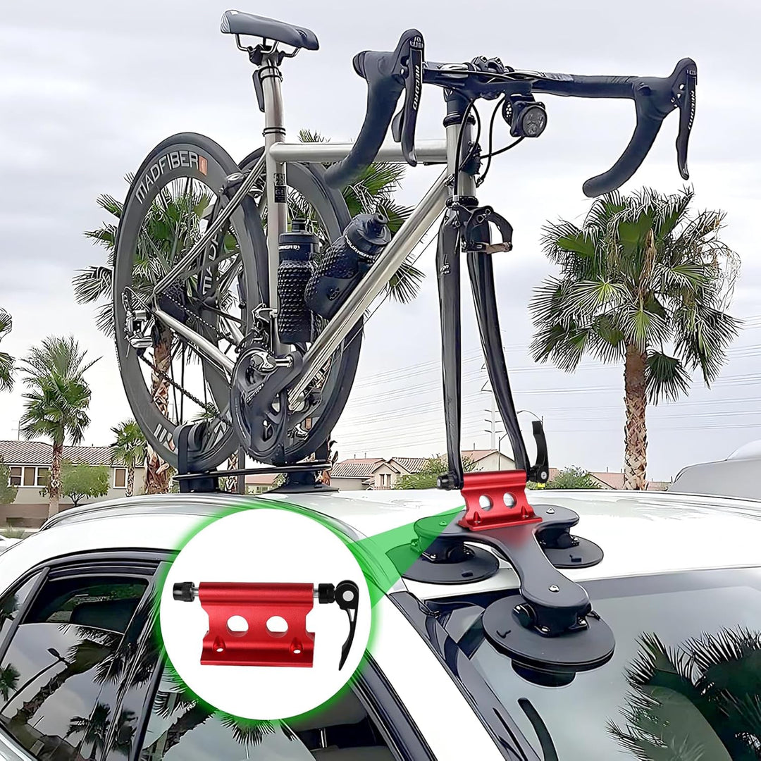 2 Stück Fahrrad Gabelhalterung, Vorderradgabel Fester Clip, Gabelbefestigungshalterung Aluminiumlegi