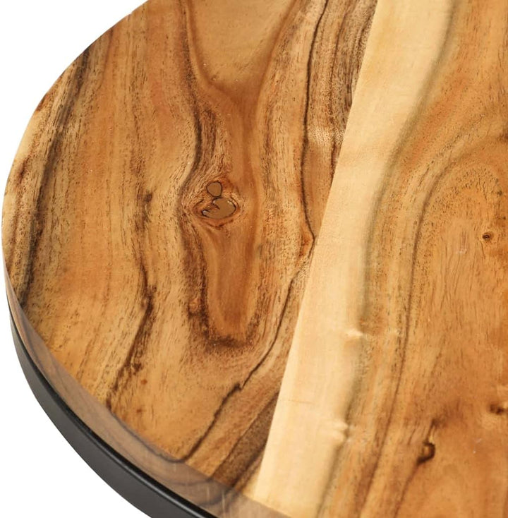vidaXL 2X Akazienholz Massiv Satztisch Couchtisch Beistelltisch Kaffeetisch Sofatisch Holztisch Tisc