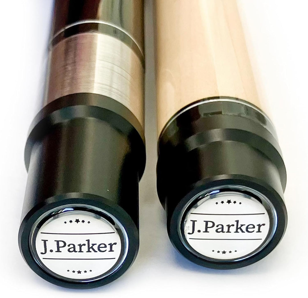 Parker Billardqueue JP-Serie, 2-TLG.Profi-Cue, hochwertiges Ahornholz und Leinenwicklung Griffbereic