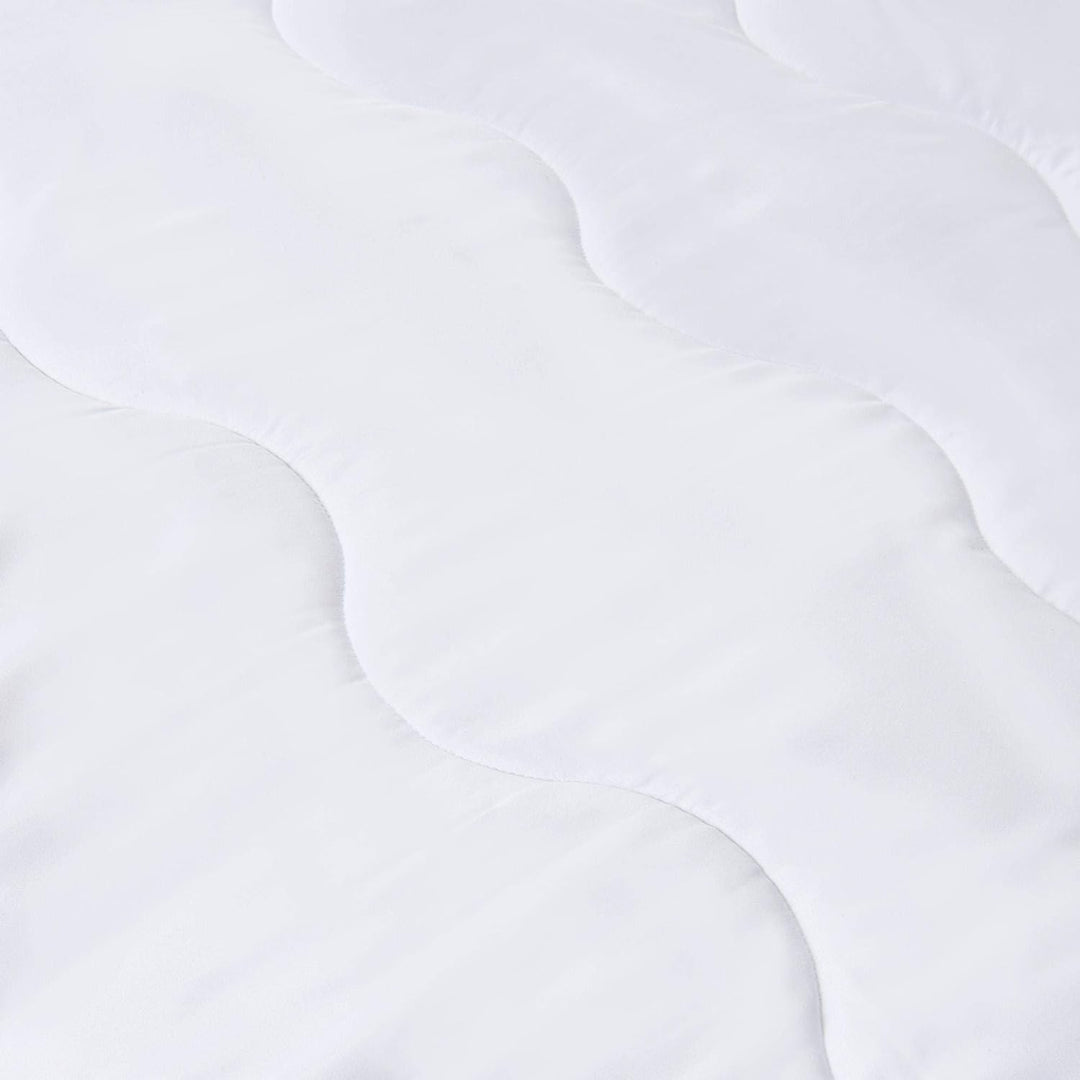 aqua-textil Ambiente Unterbett 90 x 200 cm weiss Mikrofaser Matratzenauflage Hohlfaser Füllung Aufla