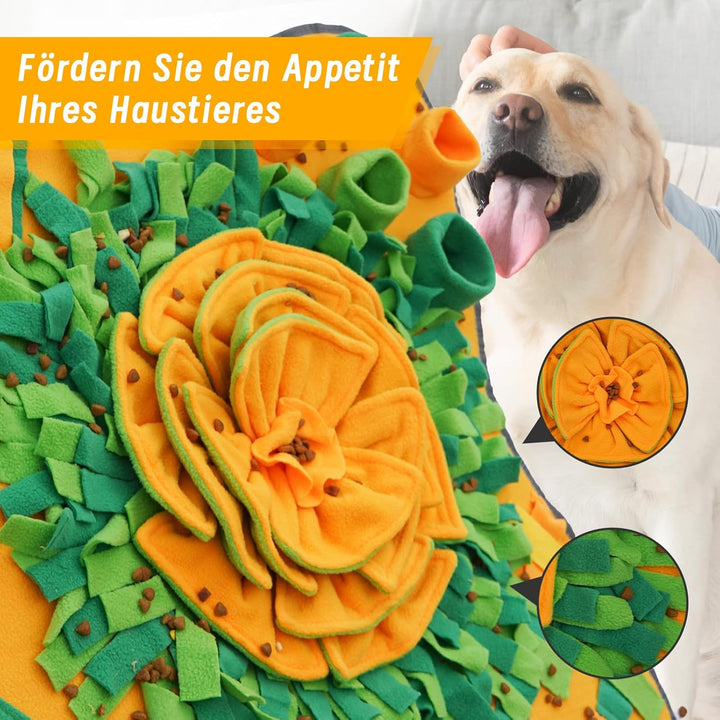 schnüffelteppich Hund Snuffle mat Interaktives Spielzeug Fördert die natürliche Futtersuche waschbar