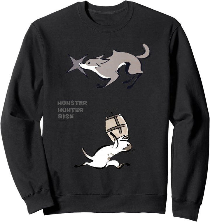 MONSTER HUNTER RISE Palico&Palamute Sweatshirt