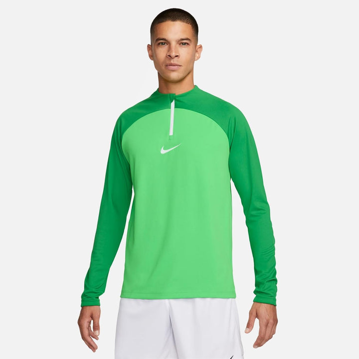 NIKE Herren Academy Drill T-Shirt S Green Spark/Lucky Green/White, S Green Spark/Lucky Green/White