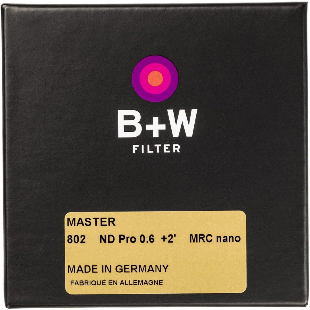 B+W Graufilter ND 0.6 MRC Nano Master 43mm (16x vergütet, Slim, Premium)