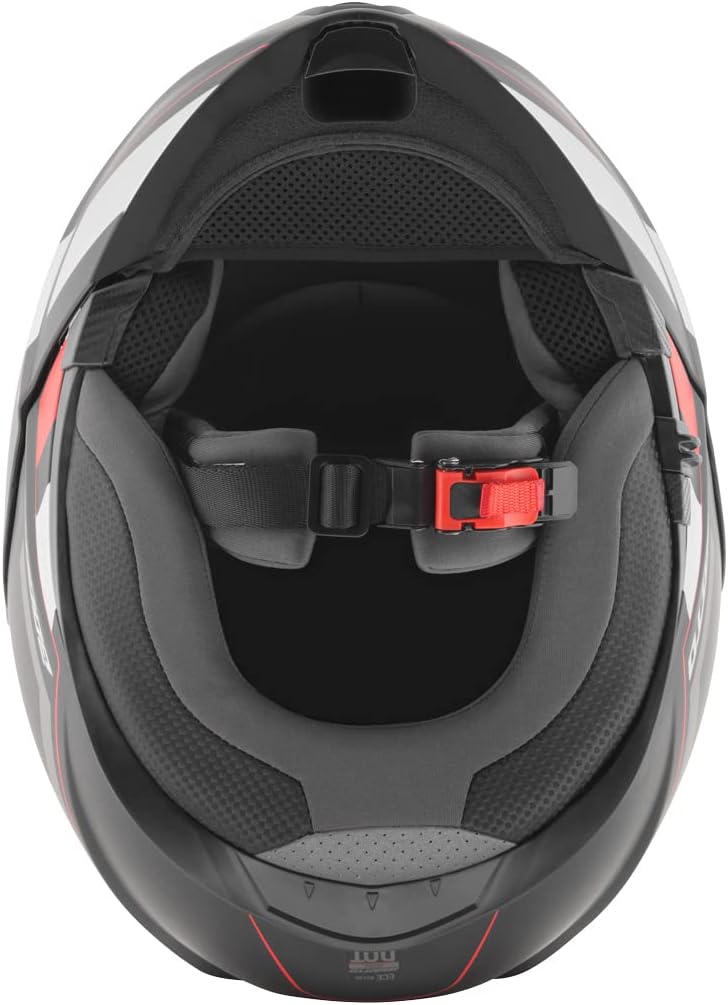 Bogotto FF403 Murata Klapphelm rot/schwarz XS (53/54), rot/schwarz XS (53/54)