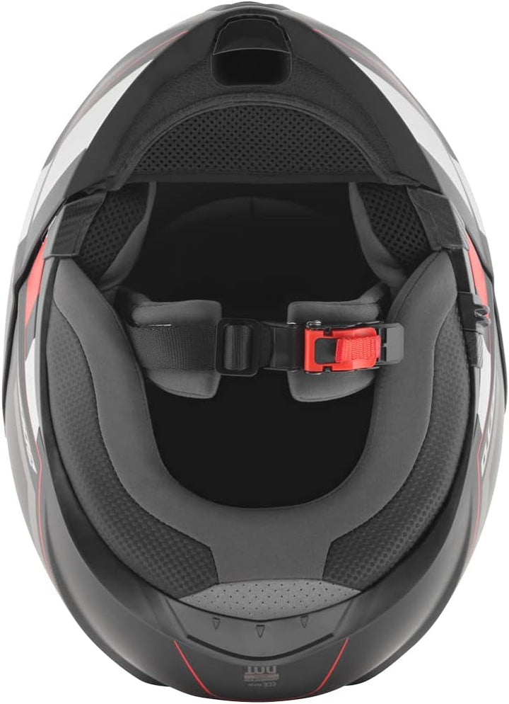 Bogotto FF403 Murata Klapphelm rot/schwarz XS (53/54), rot/schwarz XS (53/54)