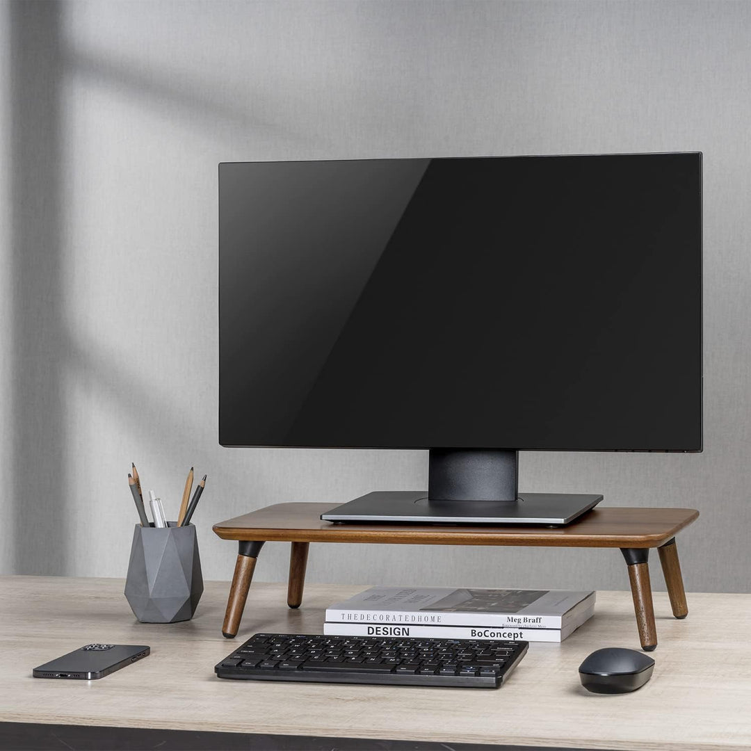 Maclean MC-930 Monitorständer Laptopständer Bildschirmerhöhung Schreibtischaufsatz Bildschirm Stände