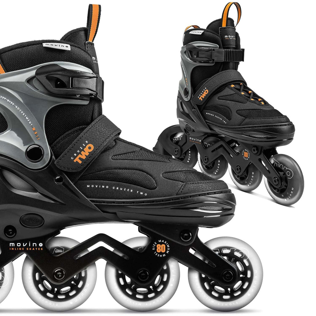 Movino Inline Skates Cruzer Two Rollschuhe Kinder Mädchen Jungen Inliner Rollerskates Fitness Sport