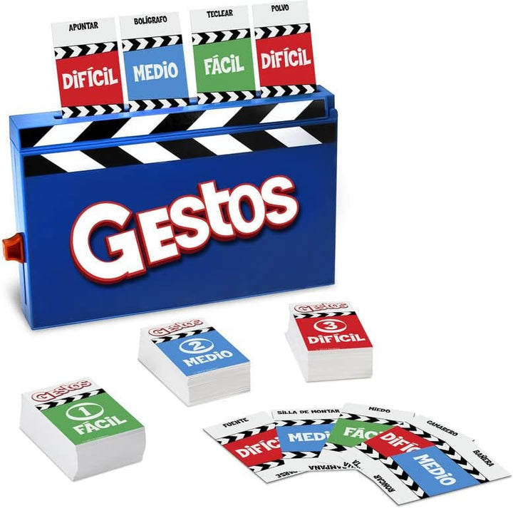 Hasbro Gaming – Gesten Gesellschaftsspiele, spanische Version, mehrfarbig (HASBRO b0638105) Spanisch