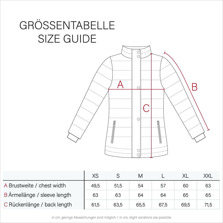 Navahoo Damen Jacke Steppjacke Übergangsjacke gesteppt Stepp Herbst B675 S Navy, S Navy