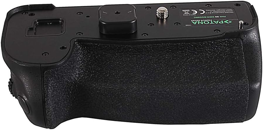 PATONA 1488 - Ersatz für Batteriegriff Panasonic DMW-BGG9 zu Lumix DC-G9 - mit IR-Fernbedienung (Bat